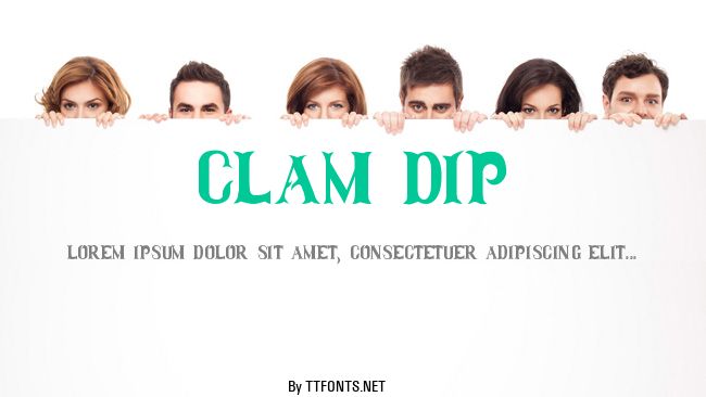 Clam Dip example